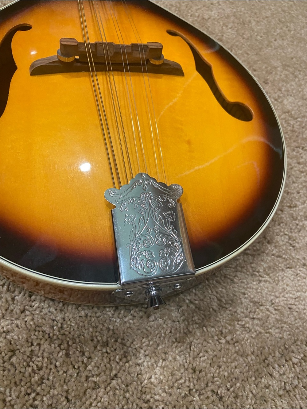Rogue Mandolin Sunburst 8 String Model Rm100a - Picture 2 of 9